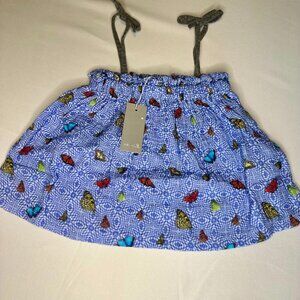 Miki Miette Butterfly Tie Top NWT